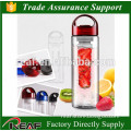 Newest water bottle with fruit infuser ,fruit infuser water bottle